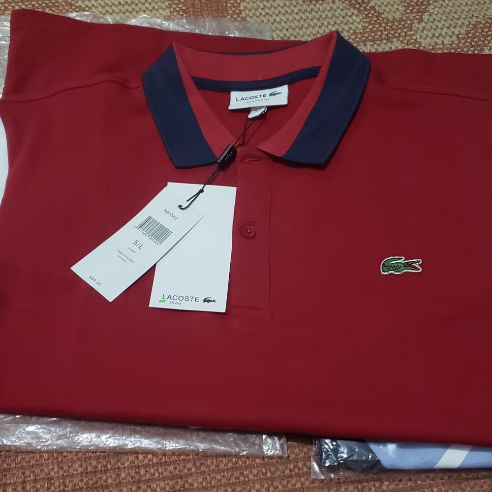 Lacoste shirt with collar